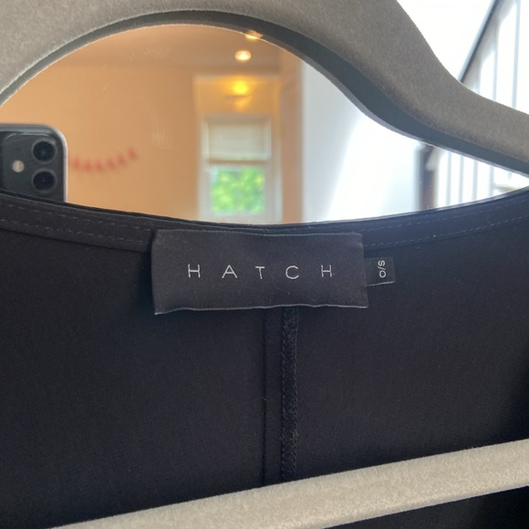 Hatch slouch cocoon dress in black - Picture 3 of 6